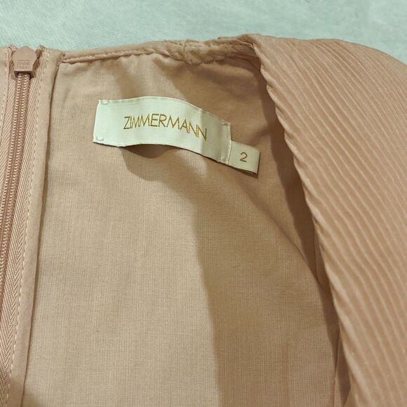 NEW! ZIMMERMANN Pleated Dress ZM 2 / US 8 - Picture 13 of 15